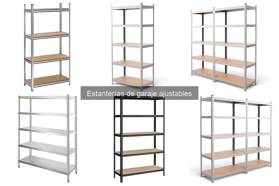 Estanterías de garaje ajustables: ¿pueden usarse en exterior?