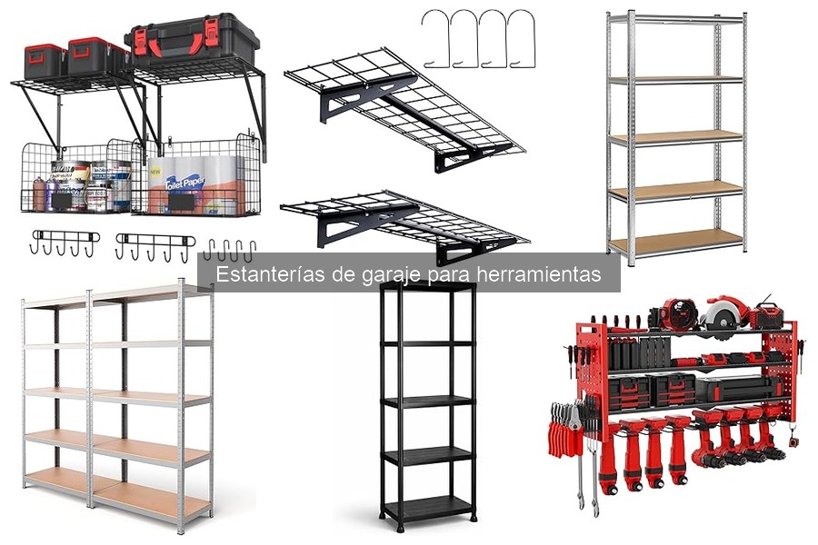 Estanterías de garaje ajustables: ¿son efectivas para herramientas?