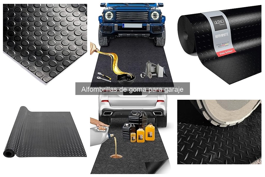 Guía de compra de alfombrillas de goma para garaje