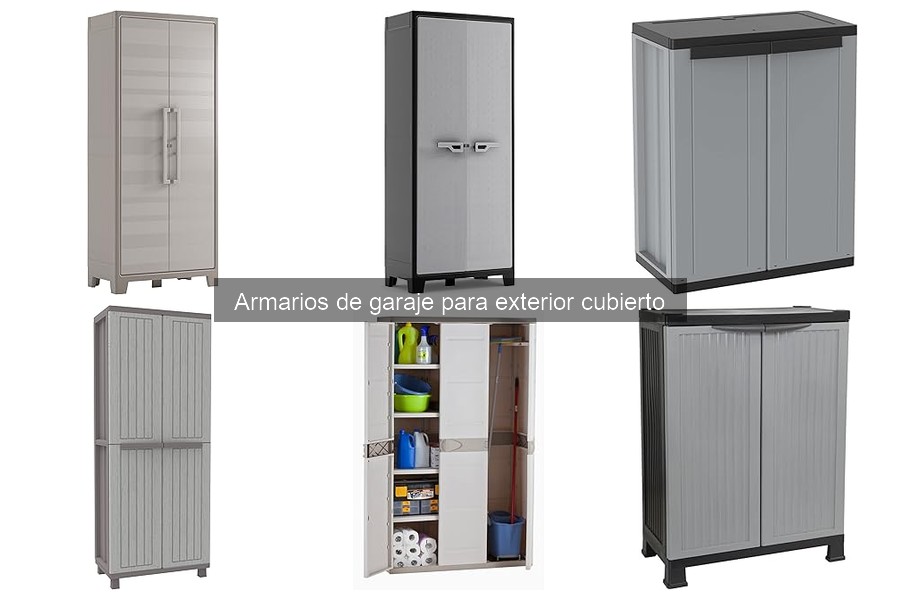 Guía de compra de armarios de garaje para exterior cubierto