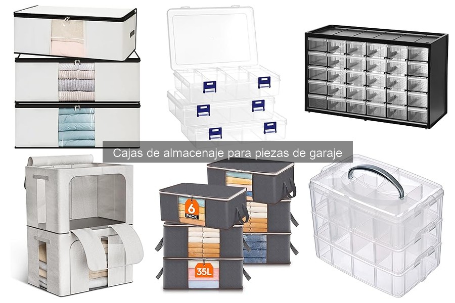 Guía de compra de cajas de almacenaje para garaje