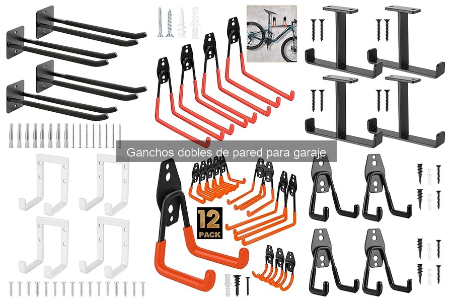 Guía de compra de ganchos dobles de pared para garaje