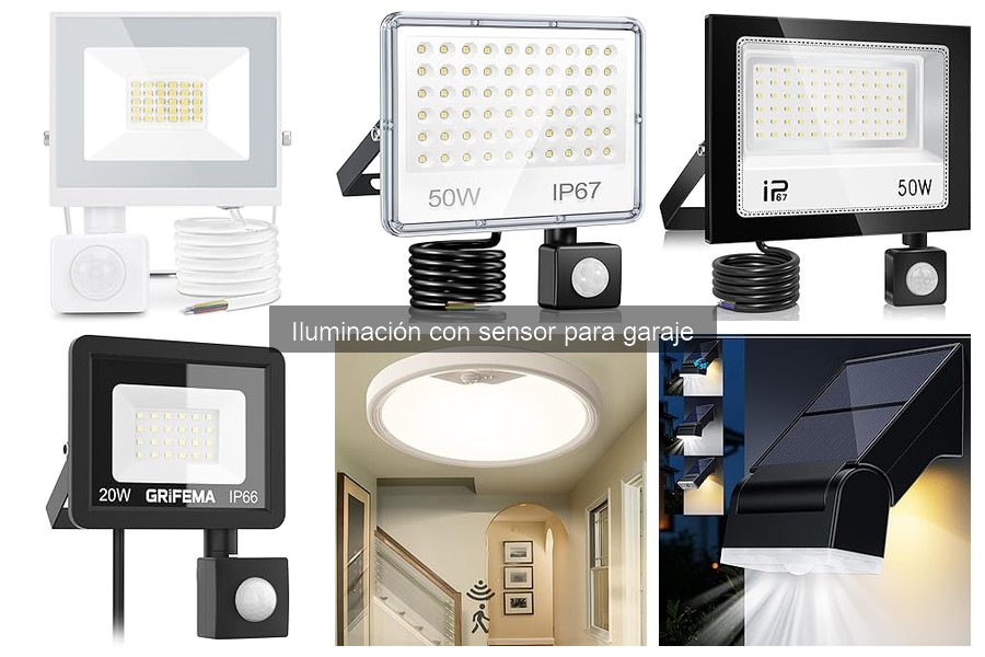 Guía de compra de iluminación con sensor para garaje