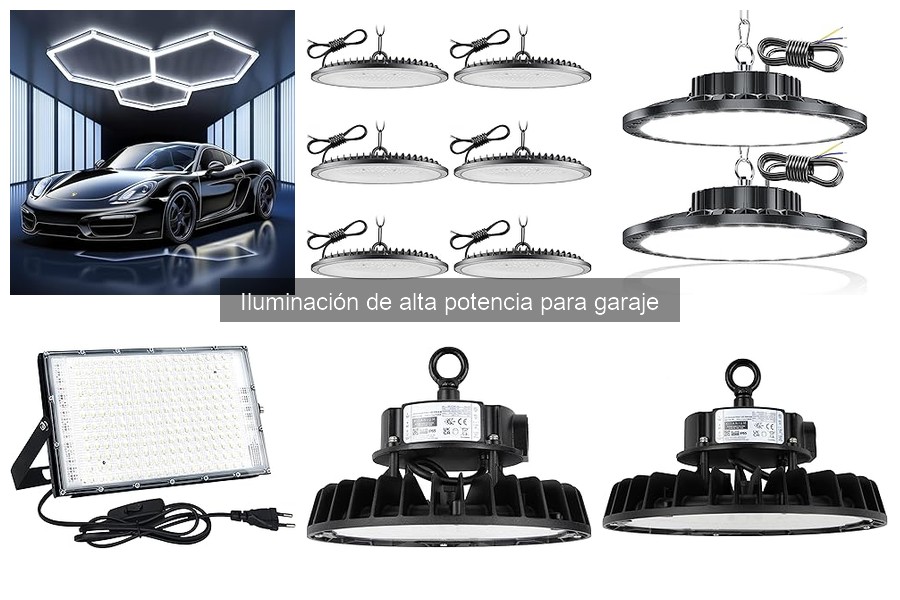 Guía de compra de iluminación de alta potencia para garaje