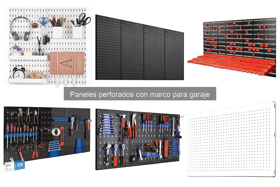 Guía de compra de paneles perforados para garaje