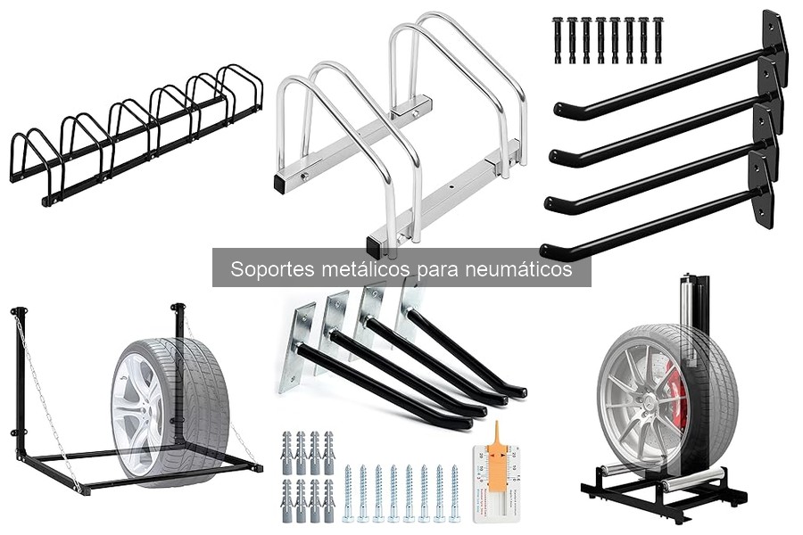 Guía de compra de soportes metálicos para neumáticos