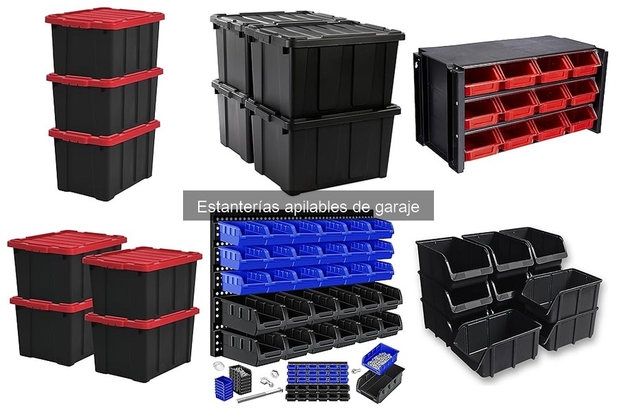 Guía de Compra: Estanterías Apilables para Garaje