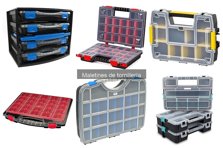 Guía de compra: Maletines de tornillería imprescindibles