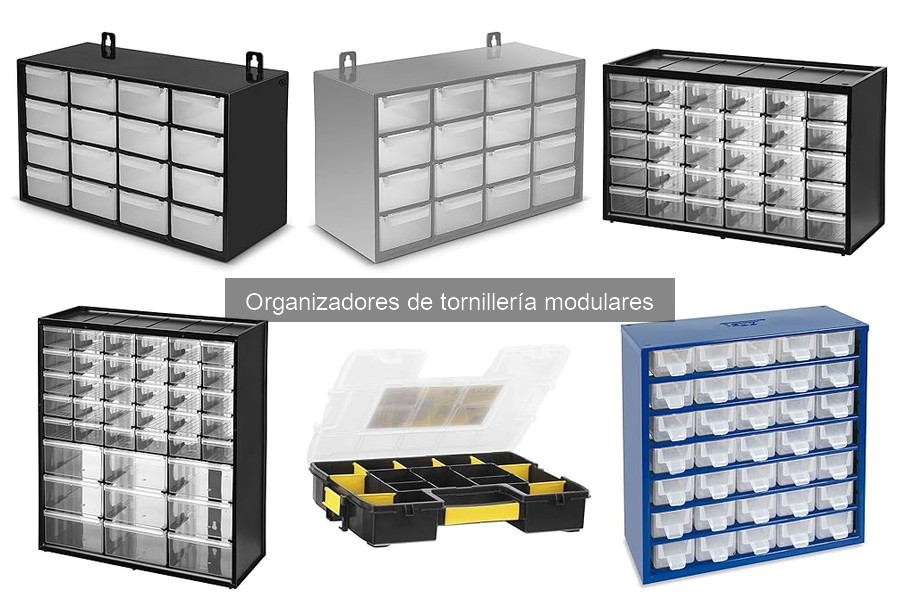 Guía de compra para organizadores de tornillería modulares