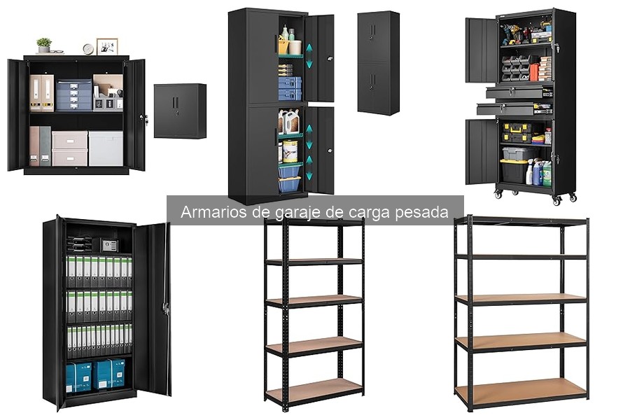Guía de Instalación de Armarios de Garaje de Carga Pesada