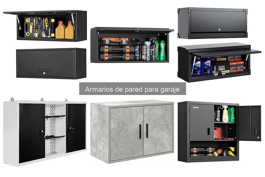 Guía de Instalación de Armarios de Pared en el Garaje