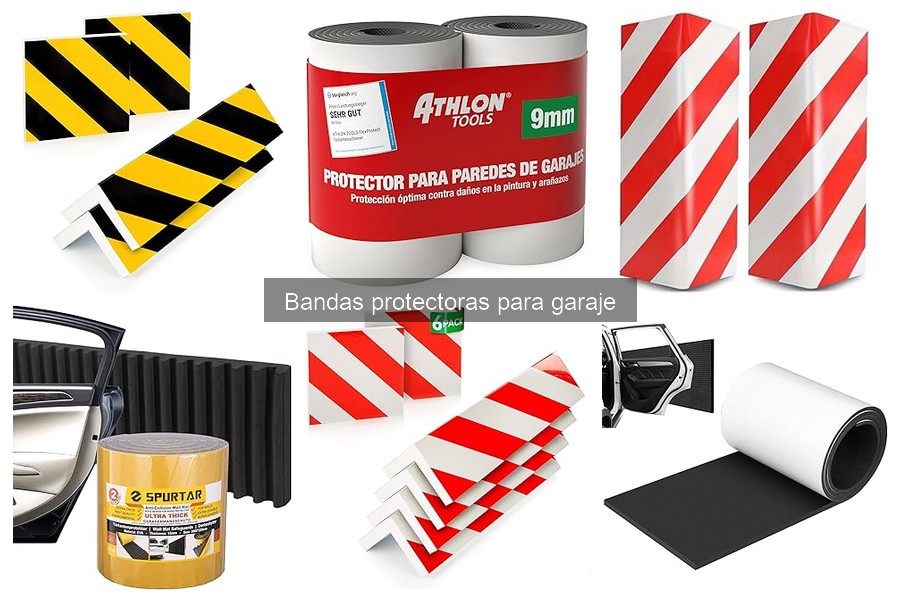 Guía para elegir bandas protectoras para garaje eficazmente