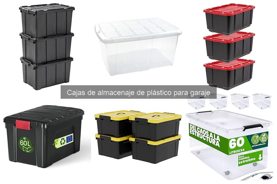 Guía para Elegir Cajas de Almacenaje de Plástico para Garaje