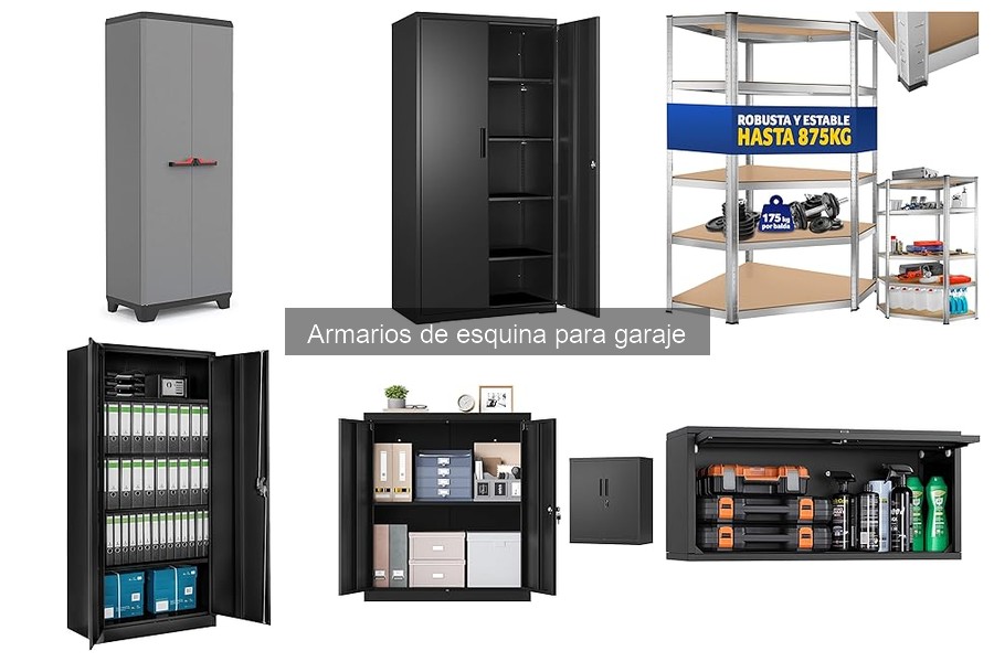 Guía para elegir el armario de esquina ideal para tu garaje