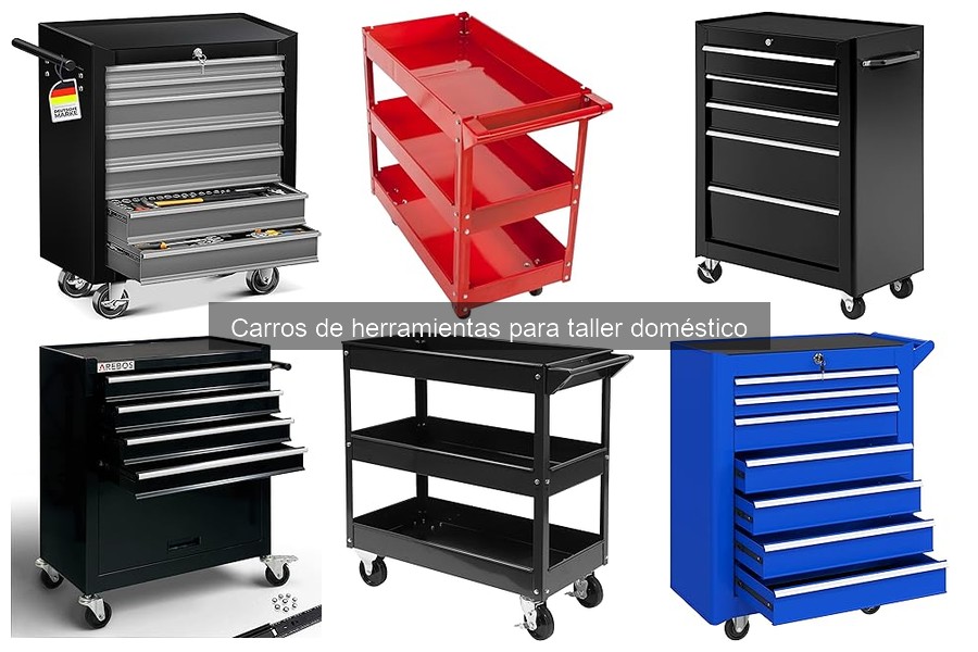 Guía para elegir el carro de herramientas ideal para tu taller