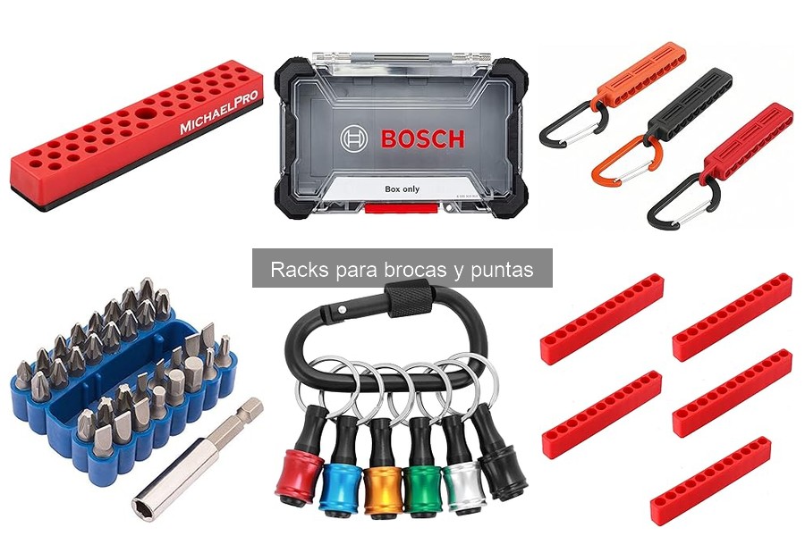 Guía para elegir el mejor rack para brocas y puntas