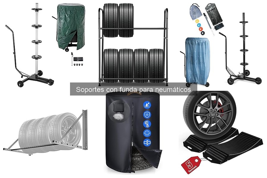 ** Guía para elegir el mejor soporte con funda para neumáticos