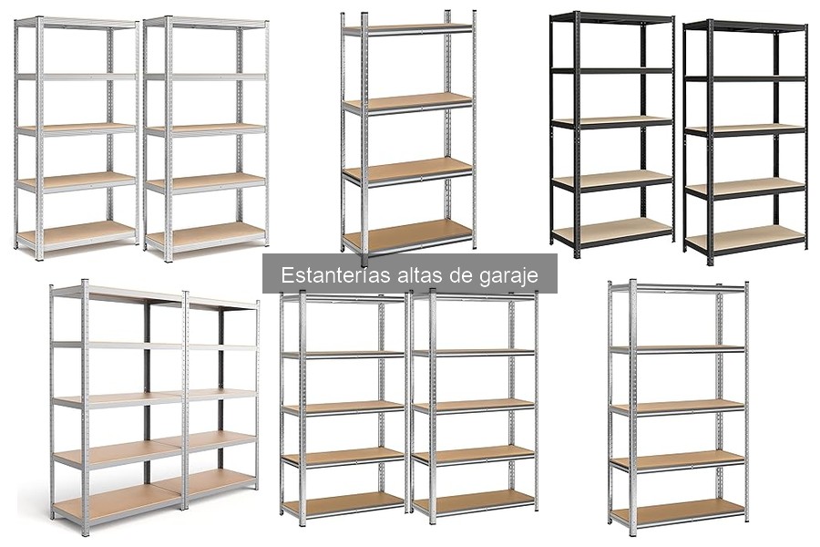 Guía para Elegir Estanterías Altas de Garaje Eficaces