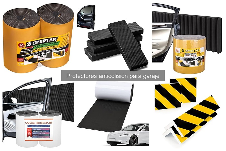 Guía para instalar protectores anticolisión en el garaje