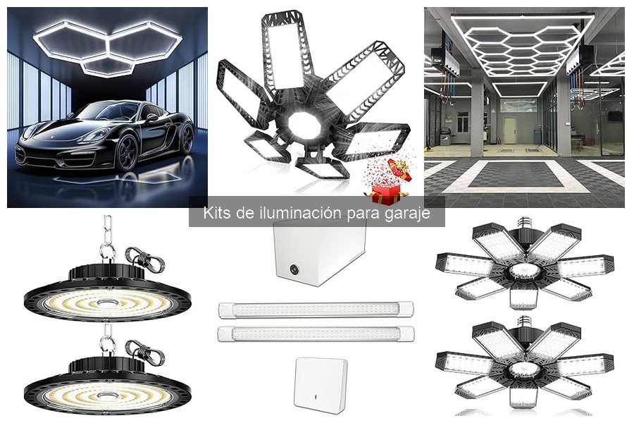 Guía para instalar un kit de iluminación en el garaje