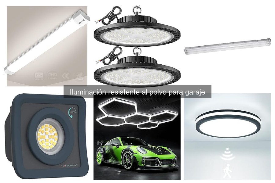 Iluminación Resistente al Polvo para Garaje: Todo lo Que Debes Saber