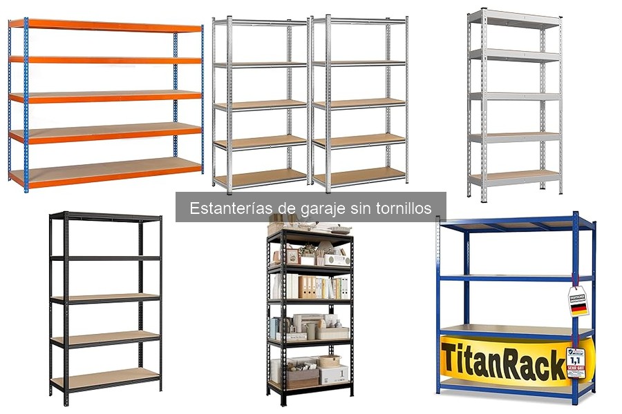 Innovaciones en Estanterías de Garaje Sin Tornillos