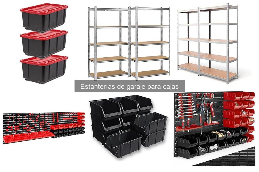 Instala Estanterías de Garaje para Cajas de Forma Segura