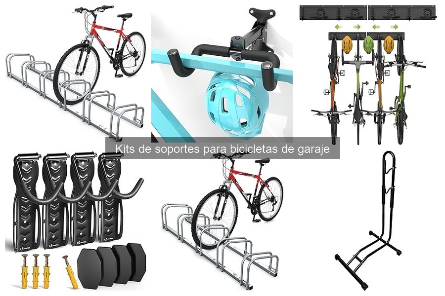 Instala fácilmente un kit de soporte para bicicletas en tu garaje