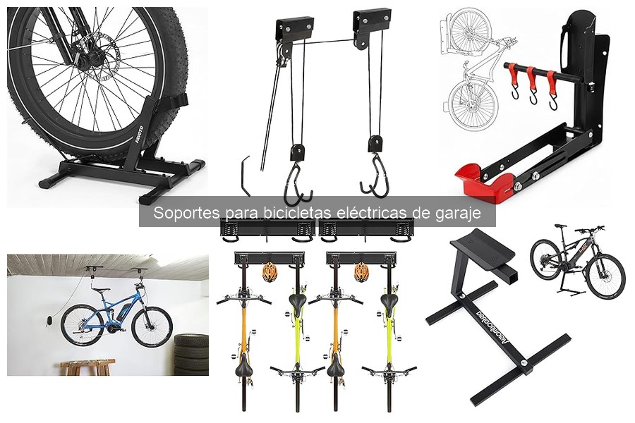 Instalación de Soportes para Bicicletas Eléctricas en el Garaje