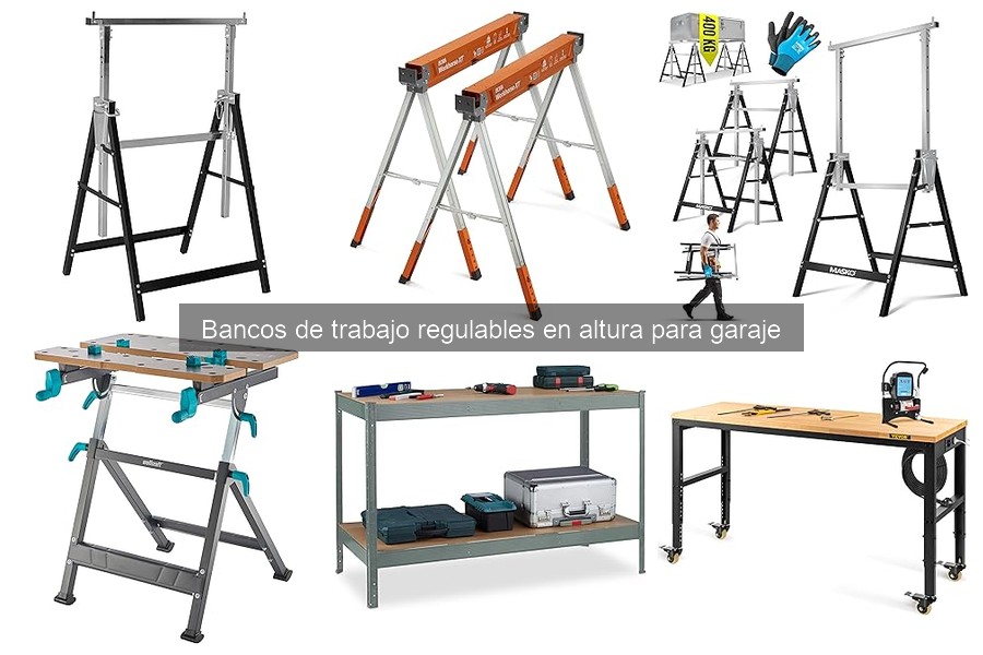 Instalación fácil de bancos de trabajo regulables en altura