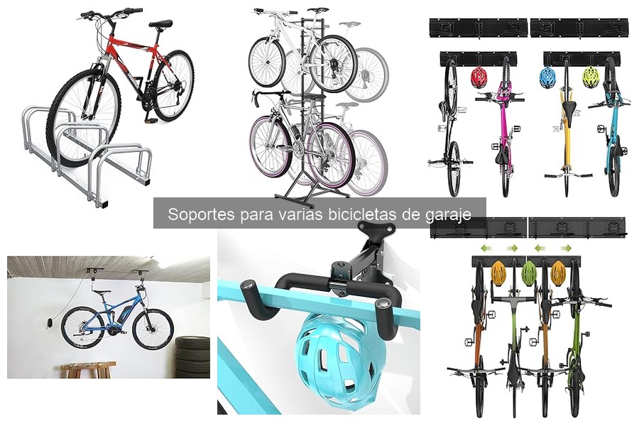 Instalación fácil de soportes para bicicletas en tu garaje