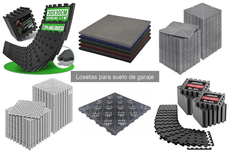 Losetas para suelos de garaje resistentes al agua: guía definitiva