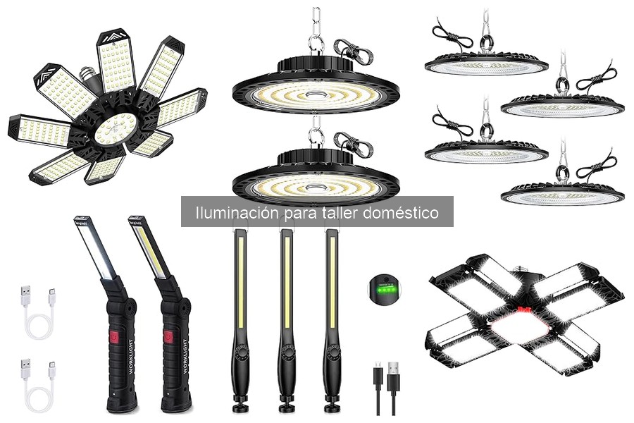 Mantén la iluminación óptima en tu taller doméstico