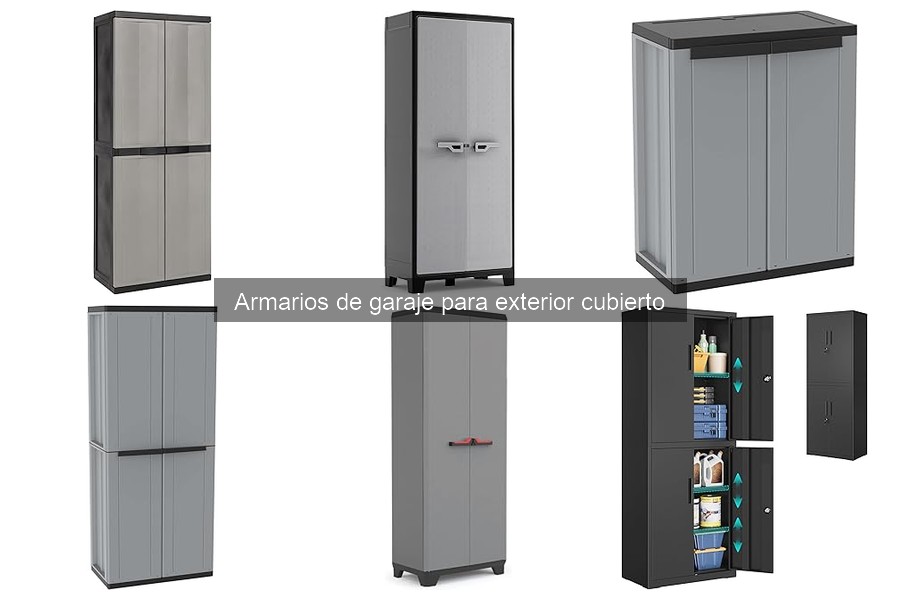 Mantenimiento de armarios de garaje para exterior cubierto