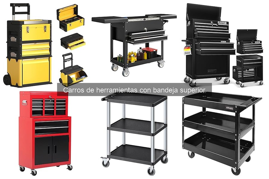Mantenimiento de Carros de Herramientas con Bandeja Superior