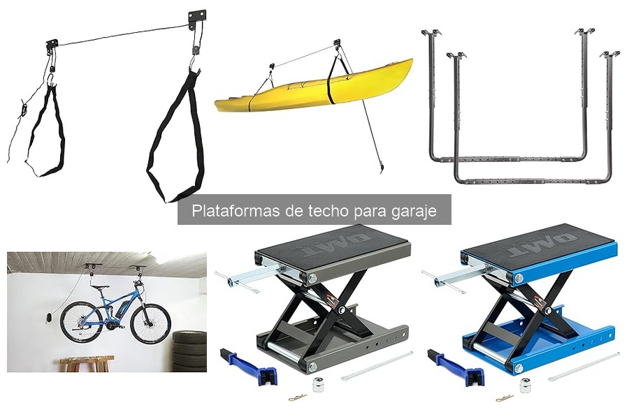Mantenimiento de plataformas de techo para garaje