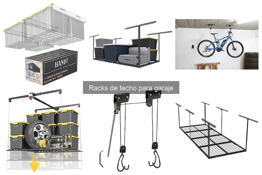 Mantenimiento de racks de techo para garaje: Guía práctica