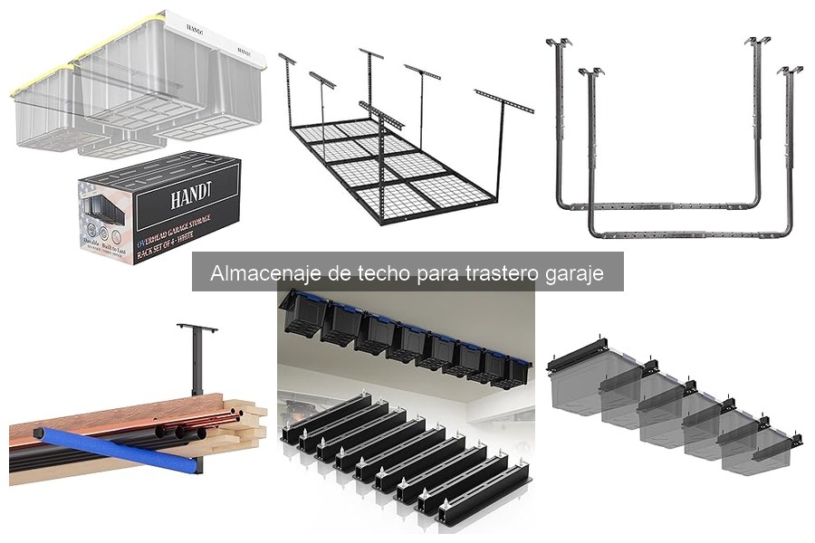 Mantenimiento de sistemas de almacenaje de techo para garaje