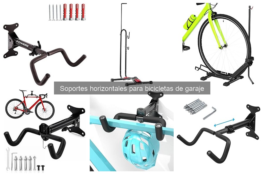 Mantenimiento de soportes horizontales para bicicletas
