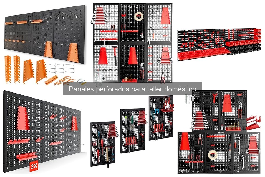 Mantenimiento esencial de paneles perforados para taller