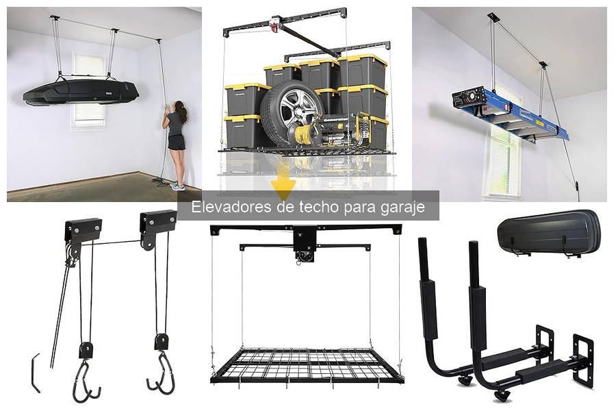 Mantenimiento óptimo de elevadores de techo para garaje