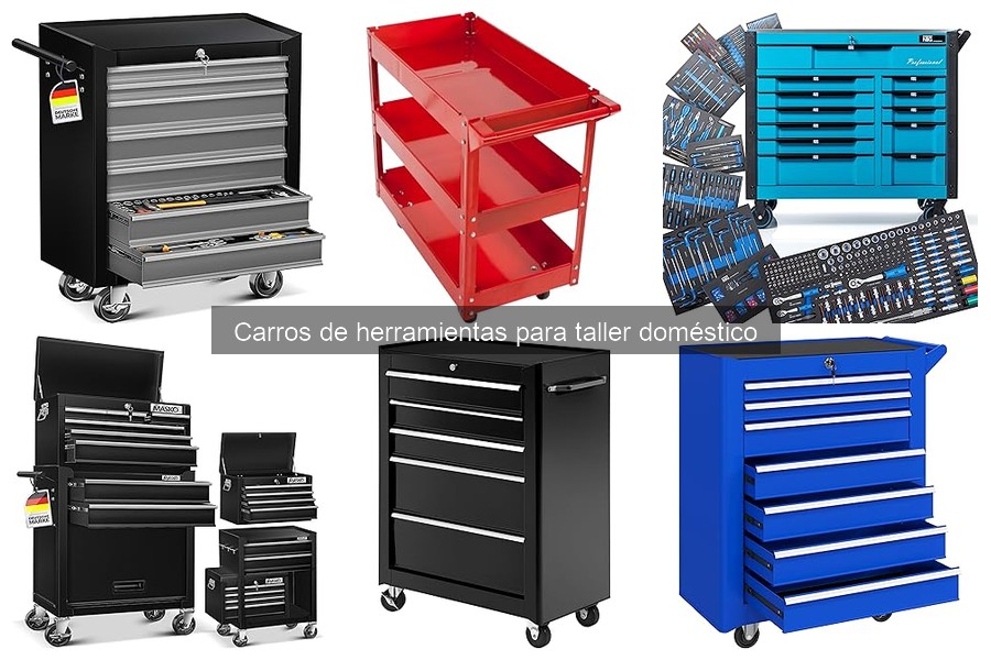 Materiales ideales para carros de herramientas en el taller