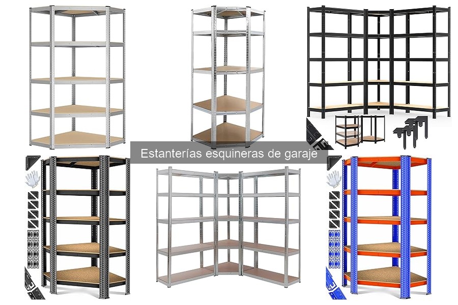 Maximiza el Espacio en tu Garaje con Estanterías Esquineras