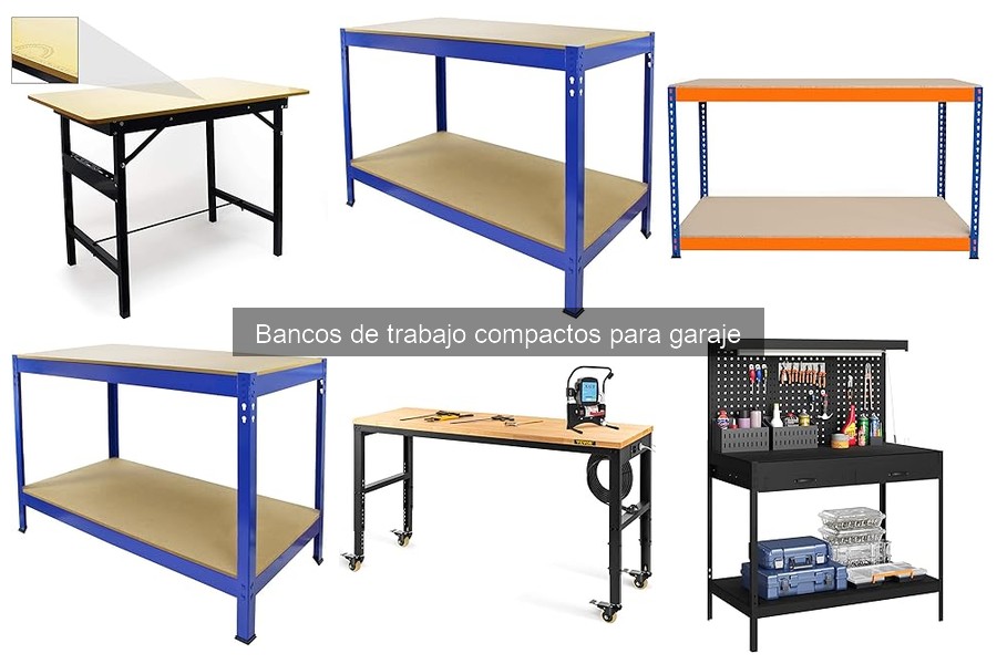 Mejores accesorios para bancos de trabajo compactos en garaje