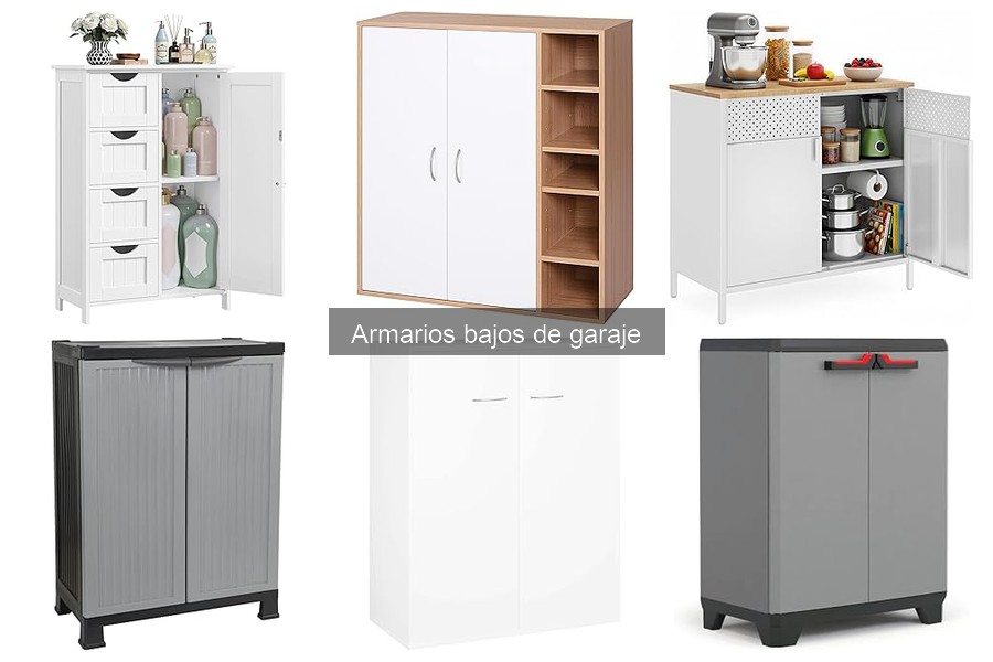 Mejores armarios bajos de garaje para optimizar espacios pequeños