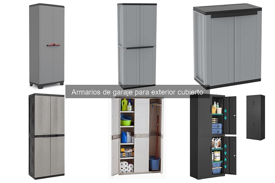 Mejores armarios de garaje exterior 2023: comparativa y precios