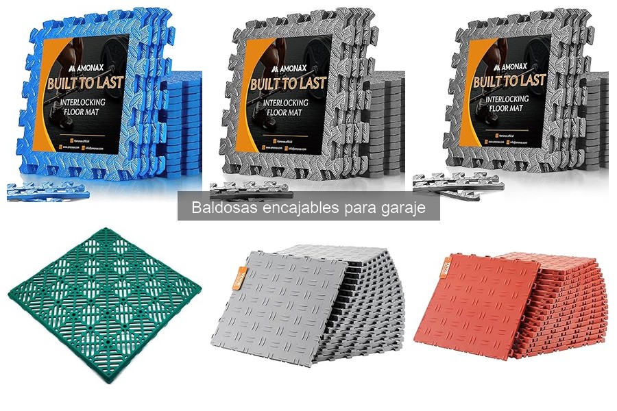 Mejores baldosas encajables para garaje en 2023
