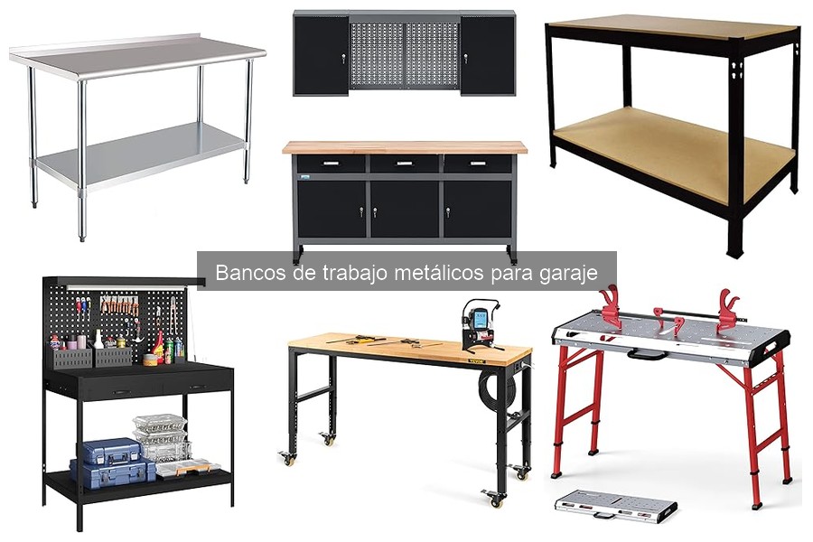 Mejores bancos de trabajo metálicos para garaje 2023