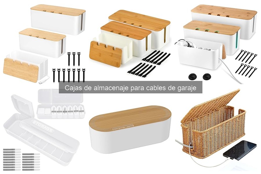 Mejores cajas de almacenaje para cables de garaje 2023
