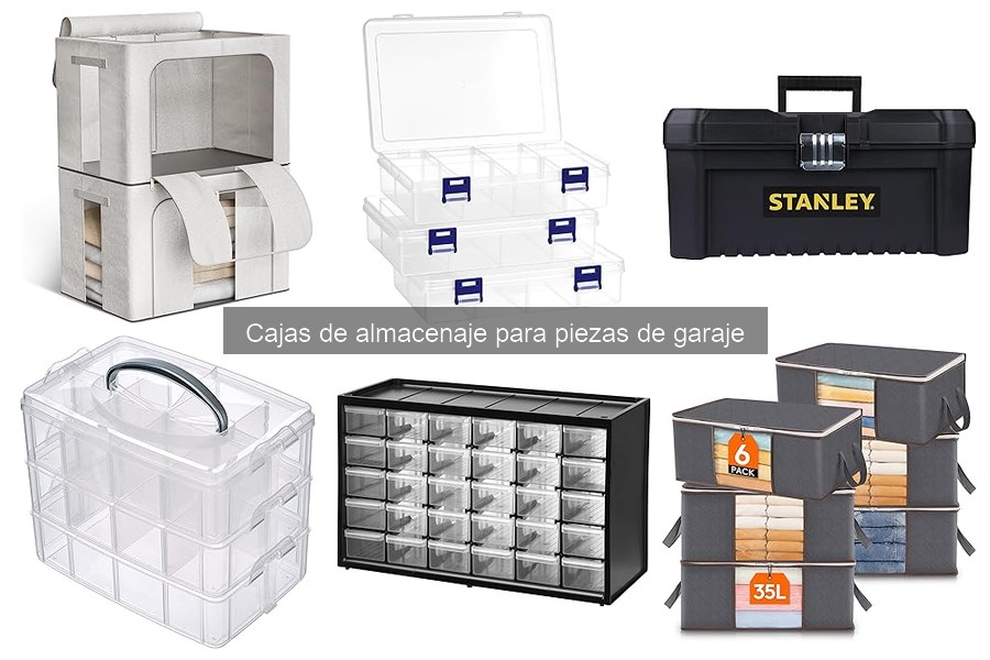 Mejores cajas de almacenaje para piezas de garaje 2023